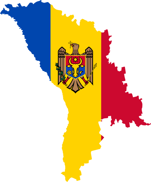 Moldova Flag Transparent File