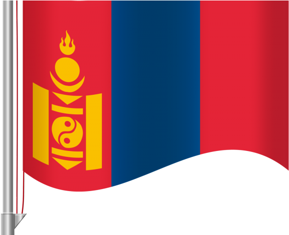 Mongolia Flag PNG HD Quality