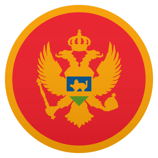 Montenegro Flag Background PNG Image