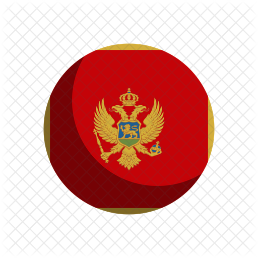Montenegro Flag Background PNG