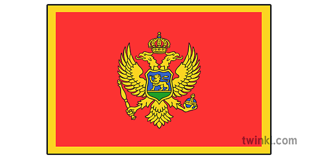 Montenegro Flag Free Picture PNG