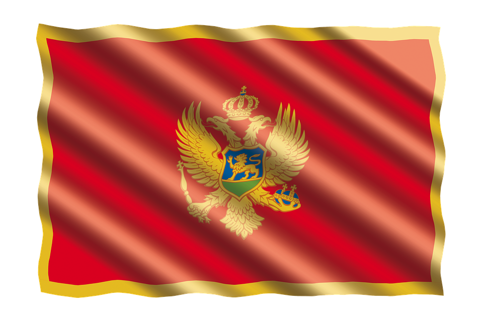 Montenegro Flag No Background