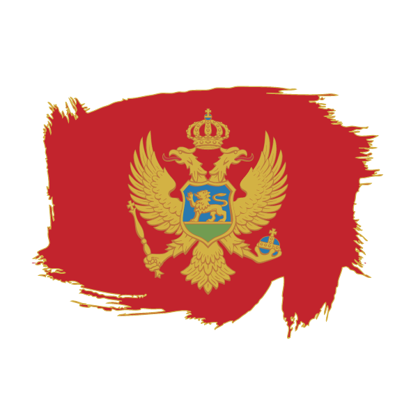 Montenegro Flag PNG HD Quality