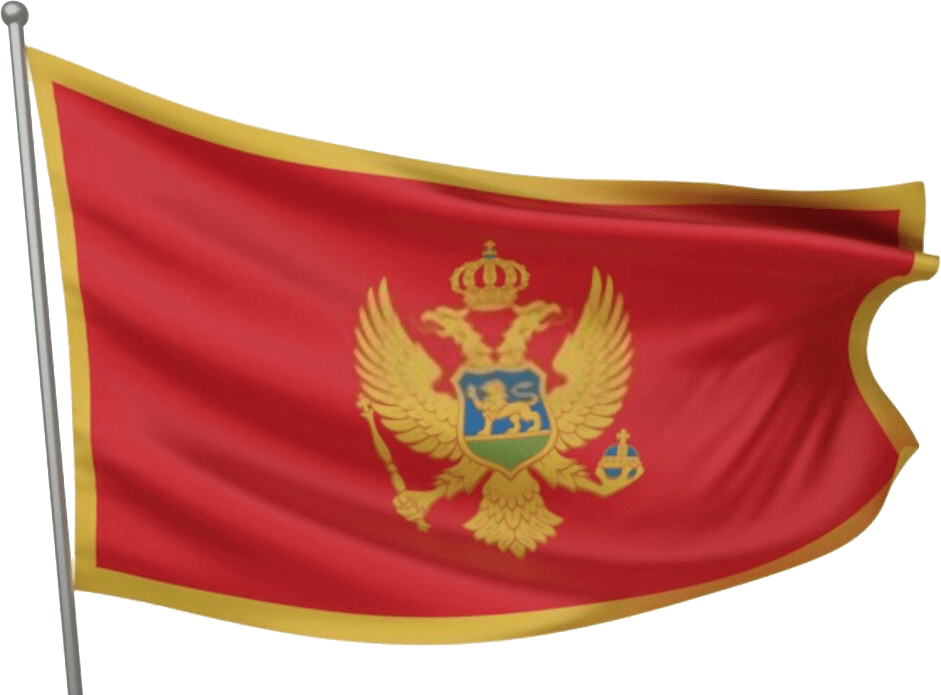 Montenegro Flag PNG Photos