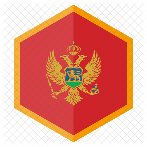 Montenegro Flag PNG Pic Background
