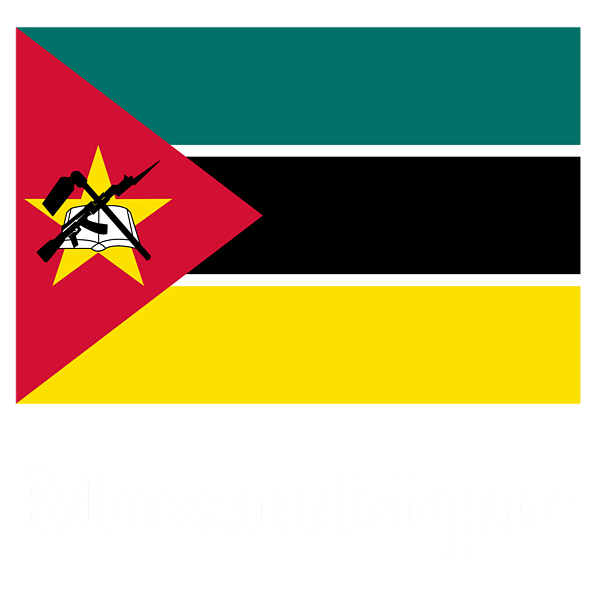 Mozambique Flag PNG HD Quality