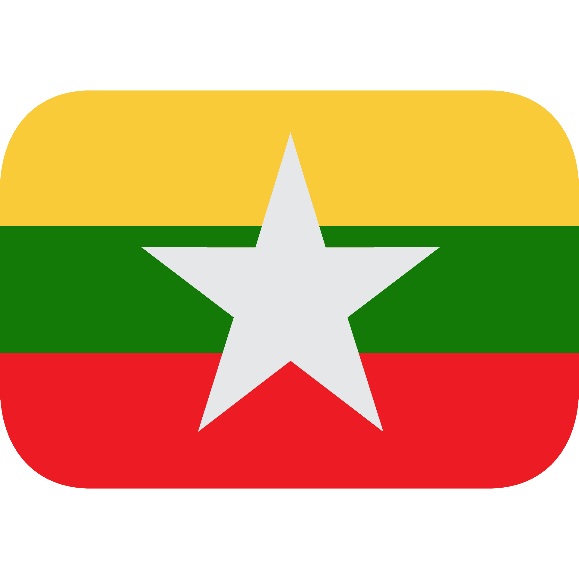 Myanmar Flag Free Picture PNG