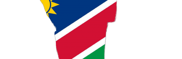 Namibia Flag PNG Background