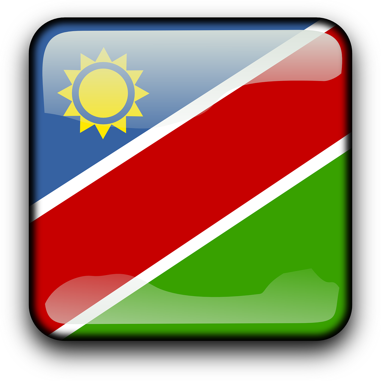 Namibia Flag PNG Free File Download