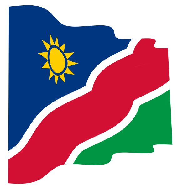 Namibia Flag PNG HD Quality