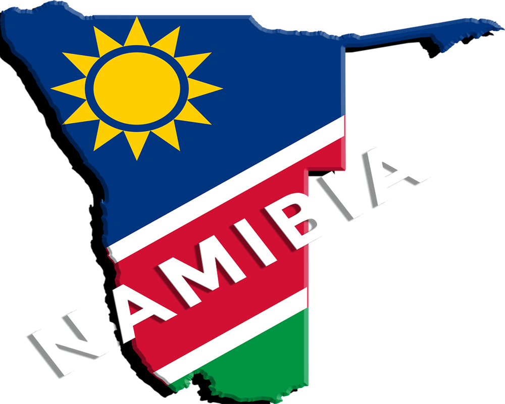 Namibia Flag Transparent Background
