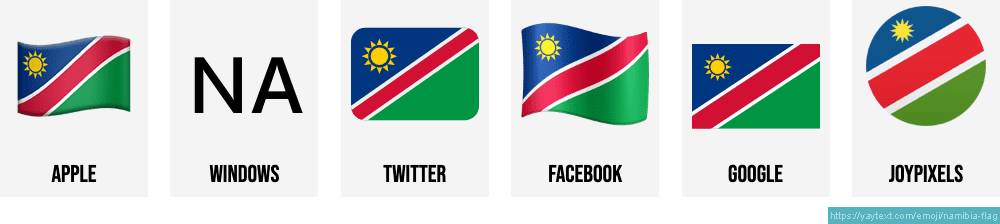 Namibia Flag Transparent Free PNG