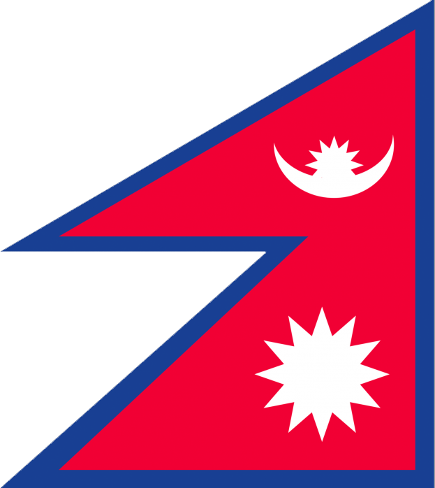 Nepal Flag Transparent Image