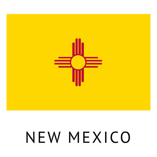 New Mexico Flag Background PNG Image