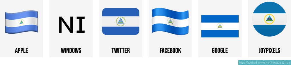 Nicaragua Flag Download Free PNG