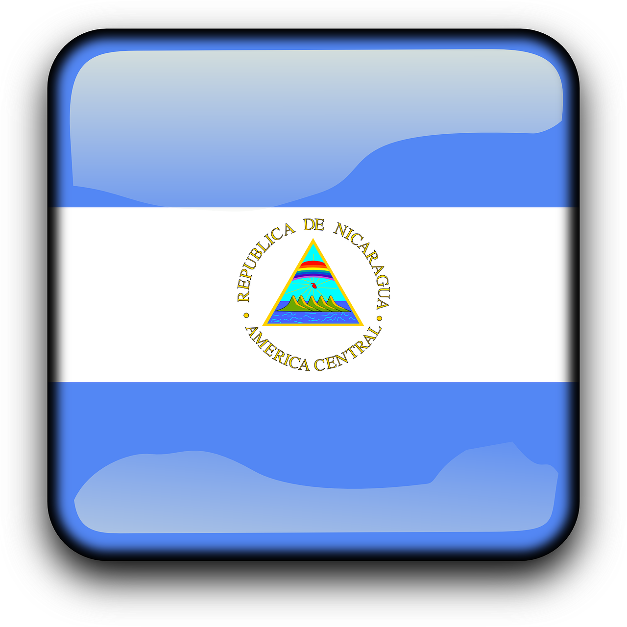 Nicaragua Flag PNG Free File Download