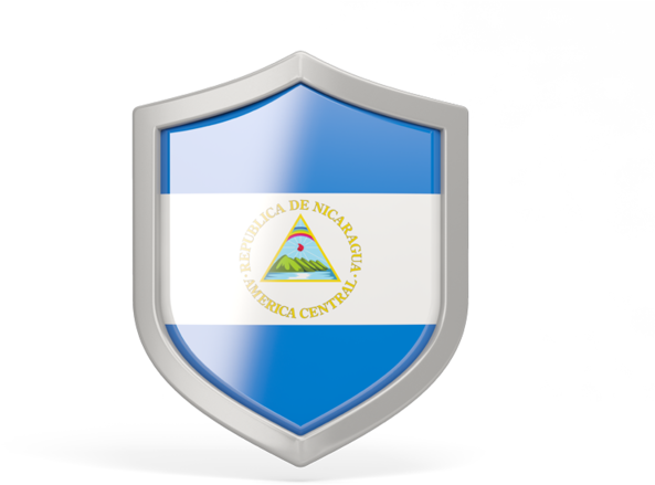 Nicaragua Flag Transparent Background