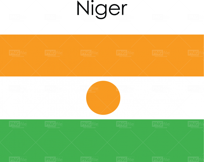 Niger Flag PNG Background