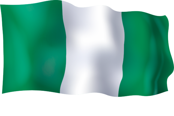 Nigeria Flag Background PNG