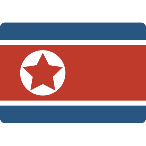 North Korea Flag Transparent Image
