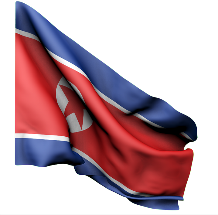 North Korea Flag Transparent PNG