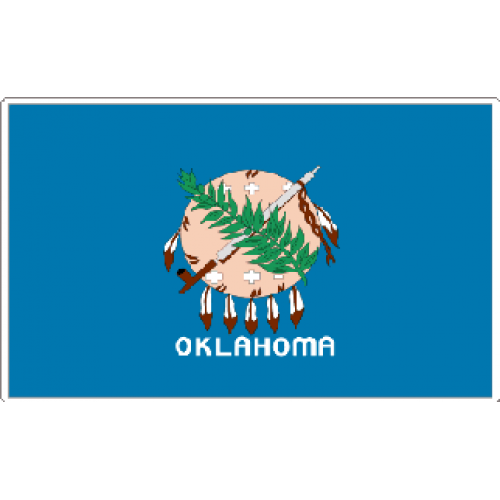Oklahoma Flag Transparent Background