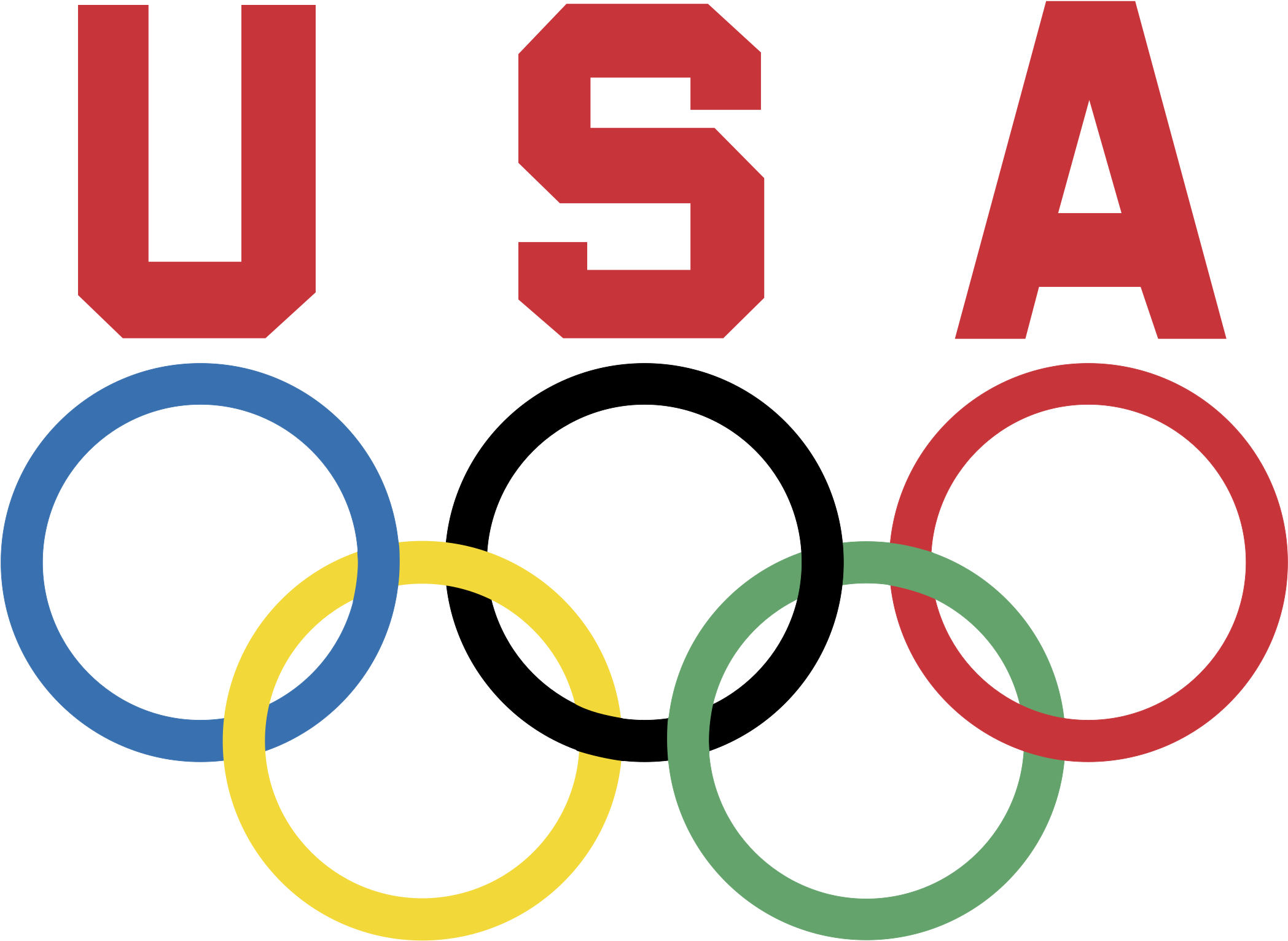 Olympic Flag Background PNG Image