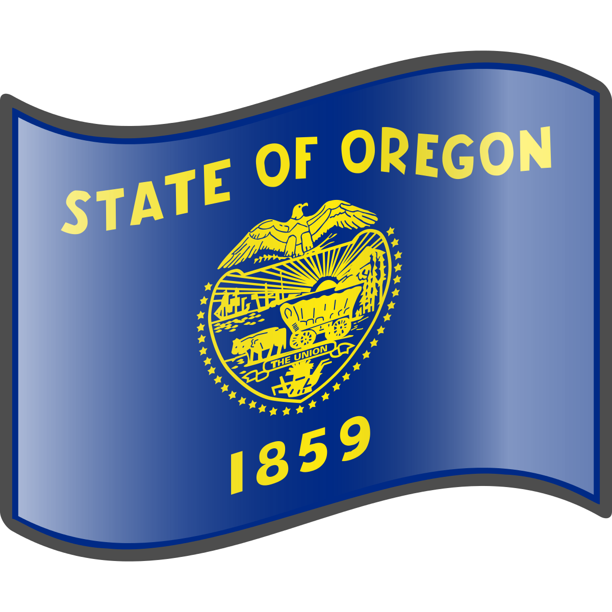 Oregon Flag PNG Clipart Background