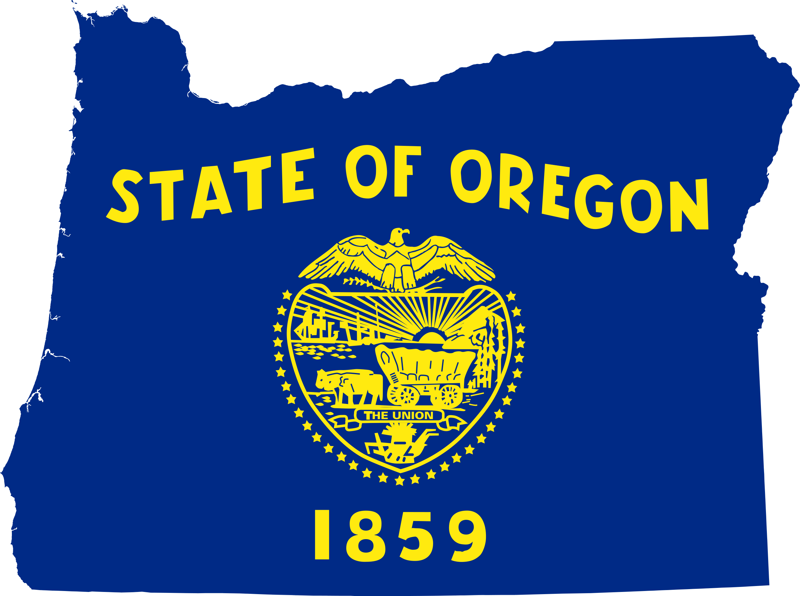 Oregon Flag PNG HD Quality