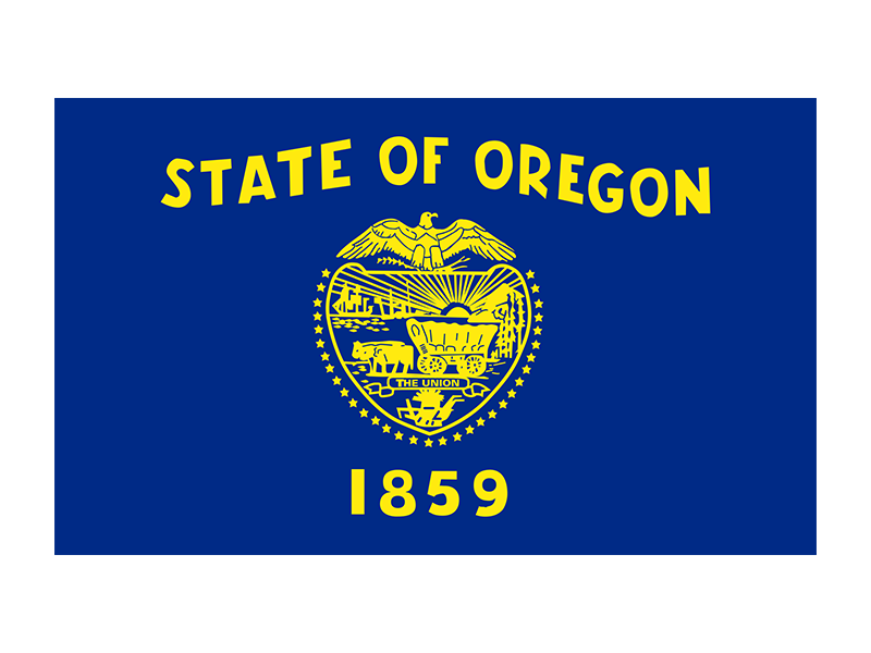 Oregon Flag Transparent File