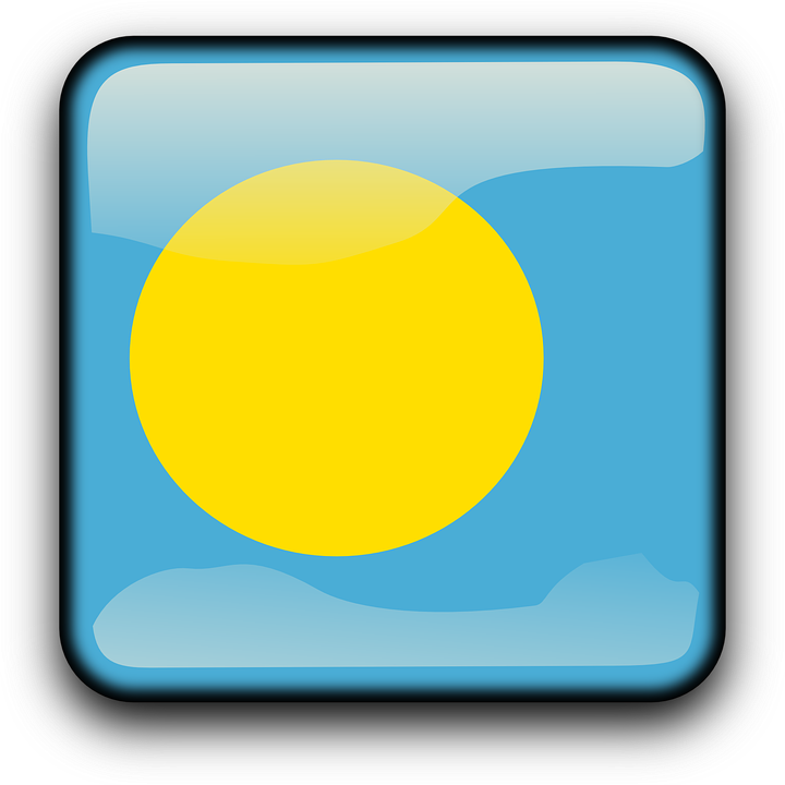 Palau Flag Download Free PNG