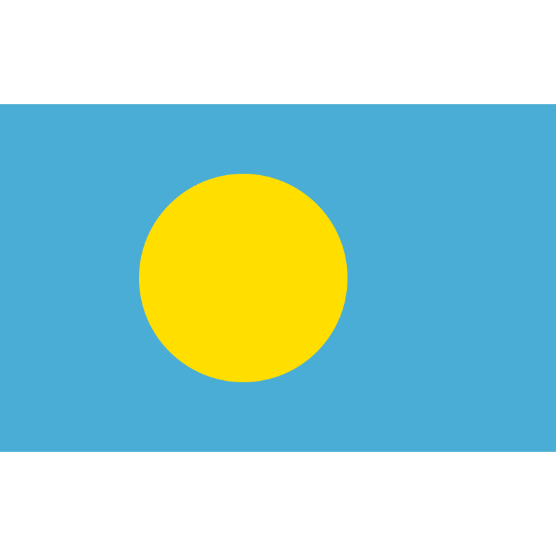 Palau Flag PNG Free File Download