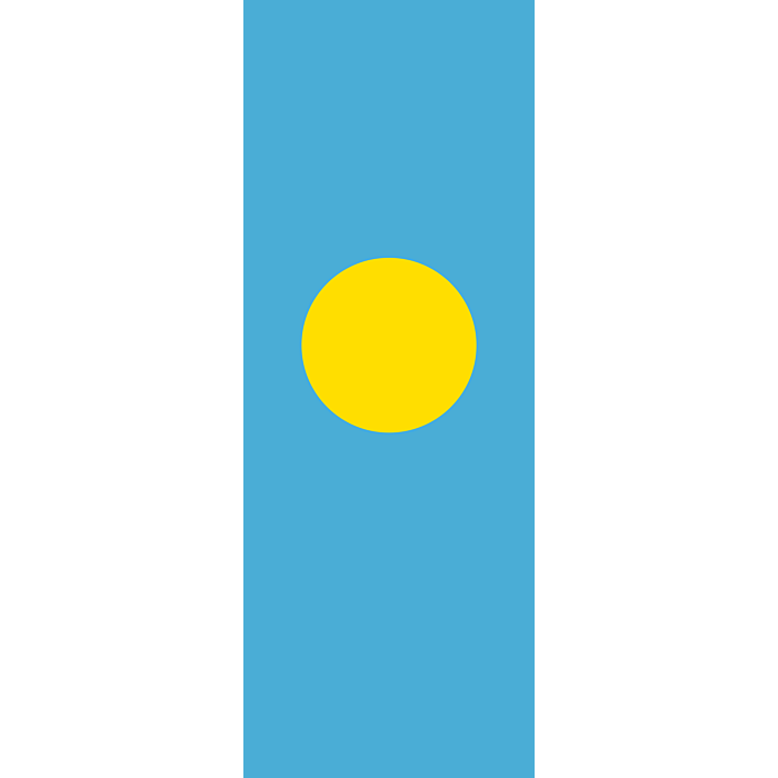Palau Flag PNG Photos