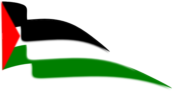 Palestine Flag Background PNG Image