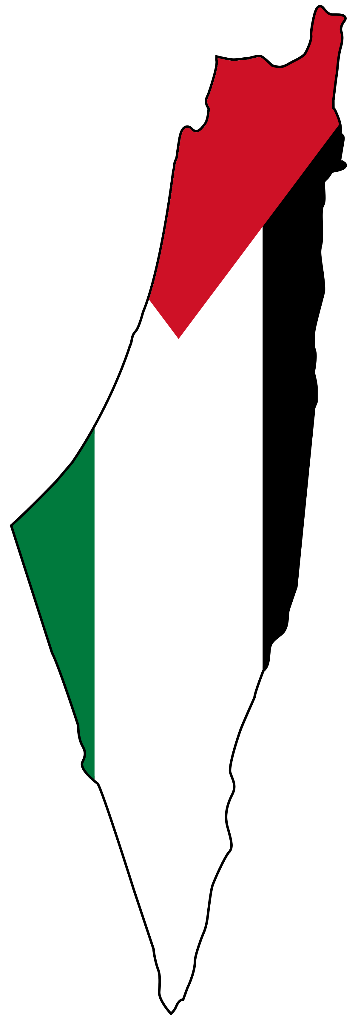Palestine Flag PNG Clipart Background