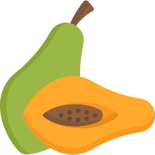 Papaya прозрачный PNG