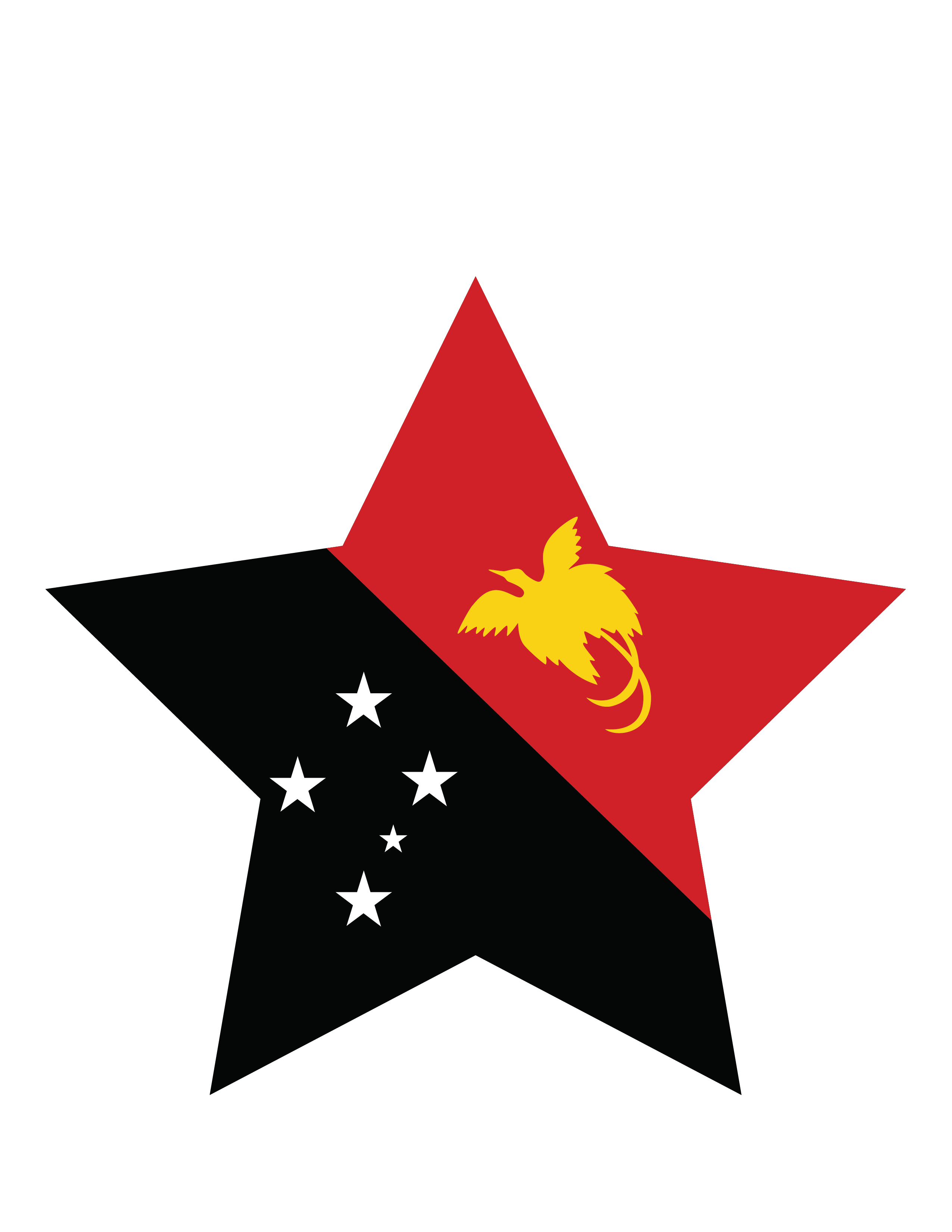 Papua New Guinea Flag Free PNG