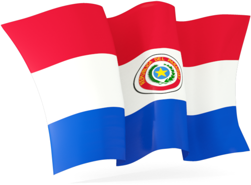 Paraguay Flag PNG Clipart Background