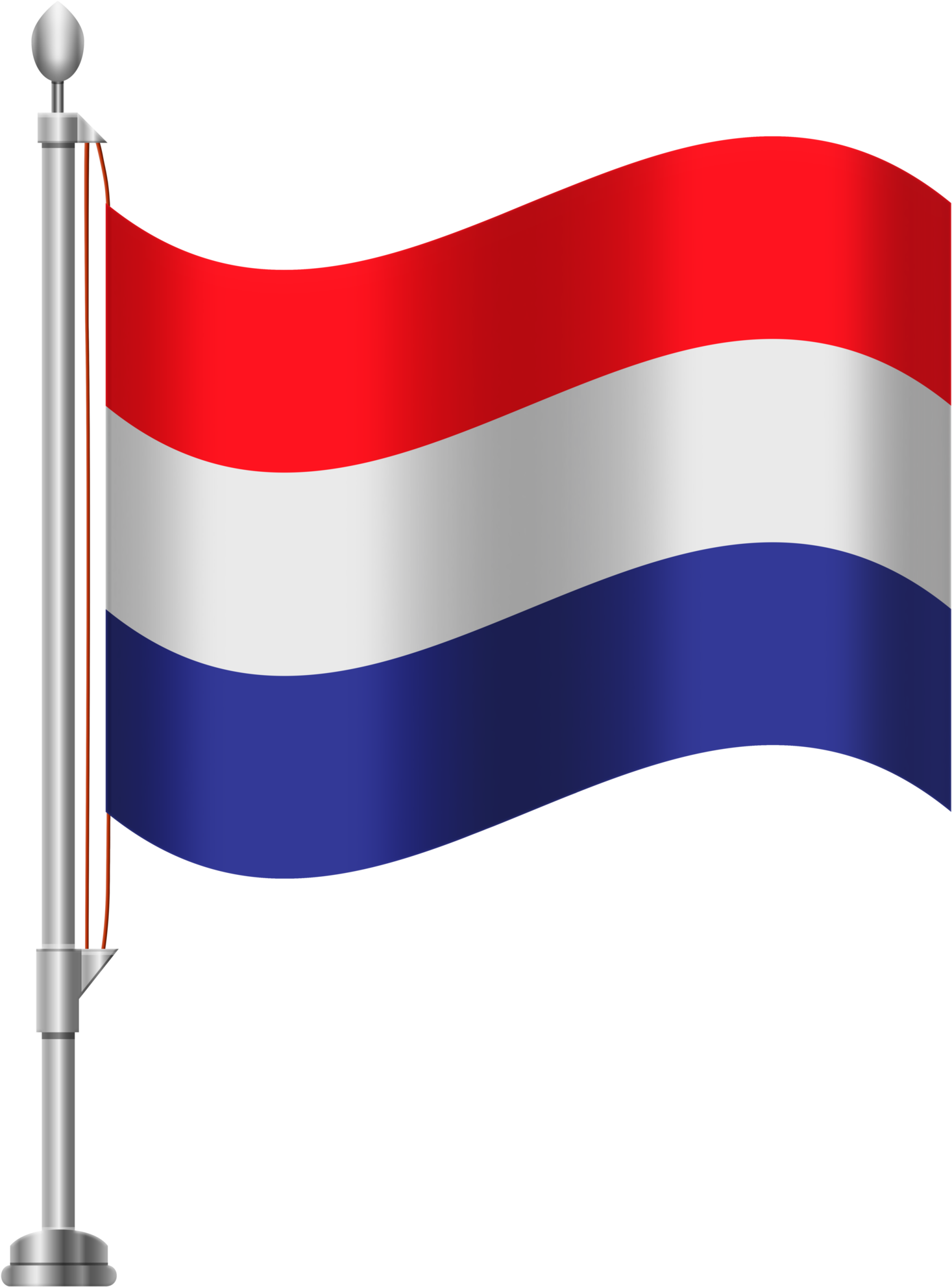 Paraguay Flag PNG HD Quality