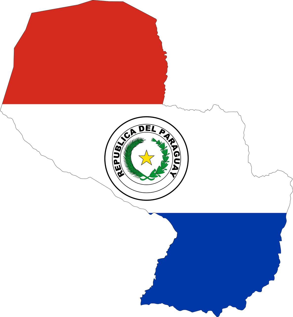 Paraguay Flag PNG Photo Image