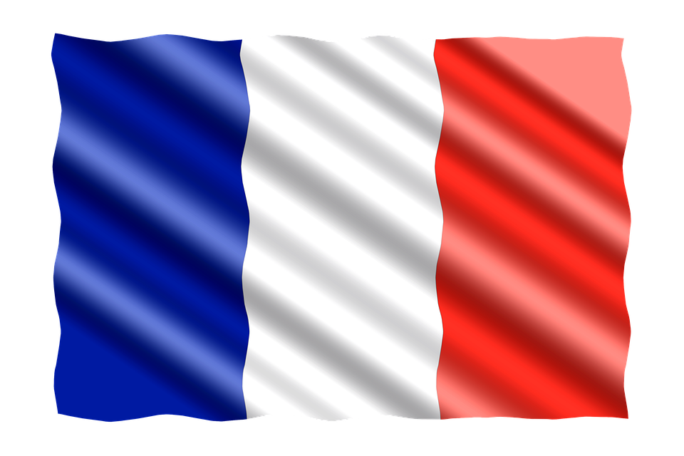 Paris Flag PNG Background
