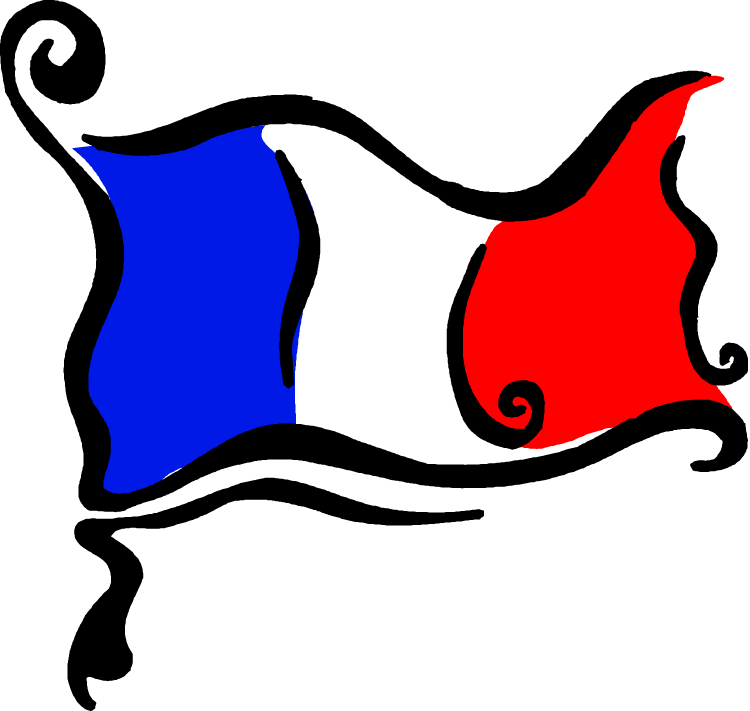 Paris Flag PNG Clipart Background