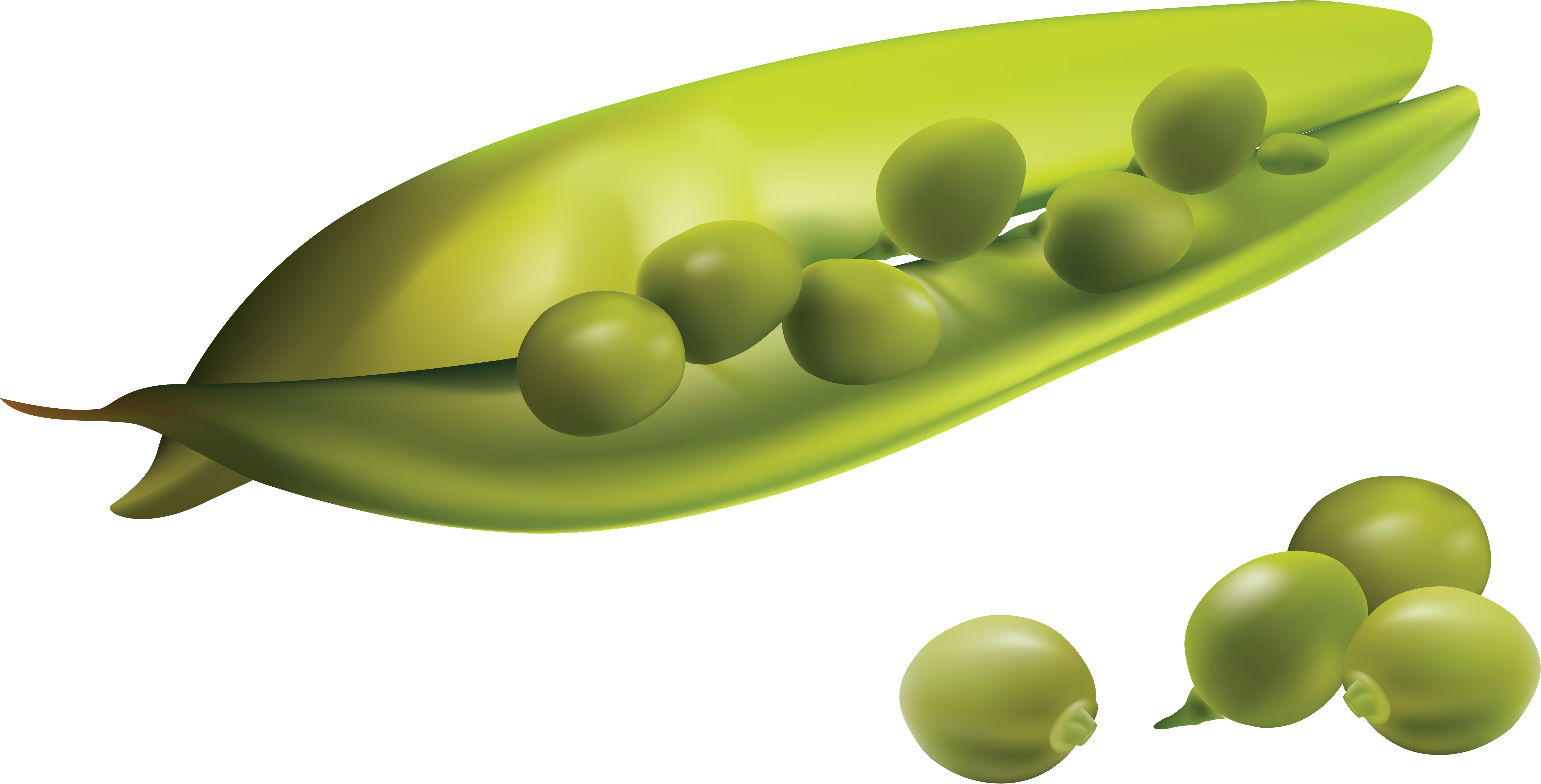 Peas Background PNG Image