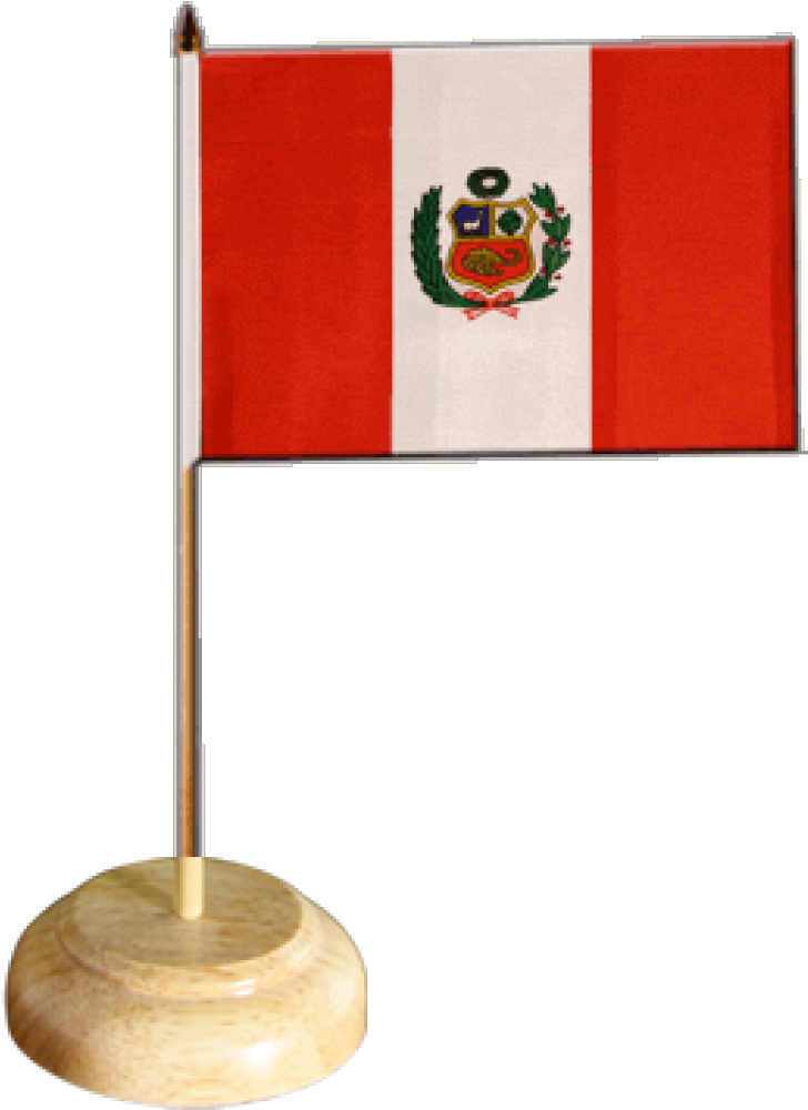 Peru Flag Transparent Image