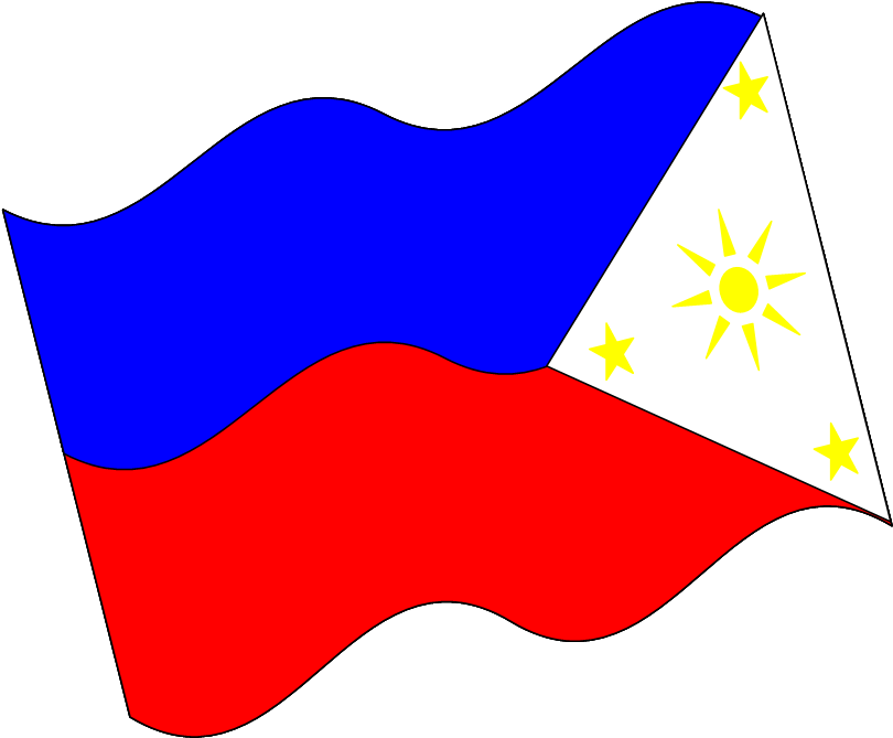 Philippines Flag No Background