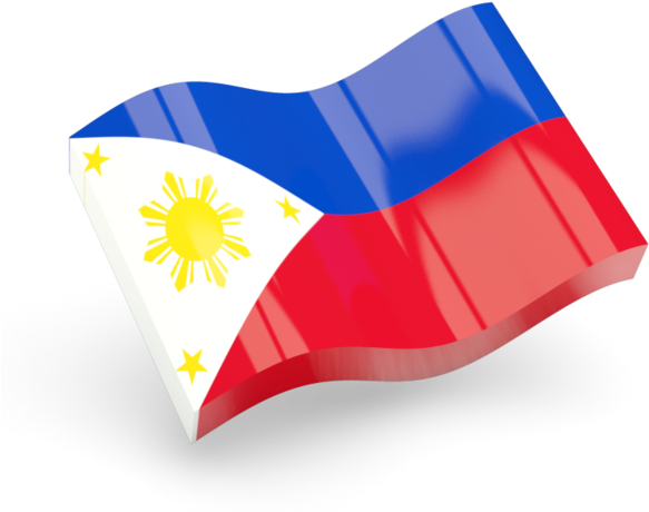 Philippines Flag PNG Clipart Background