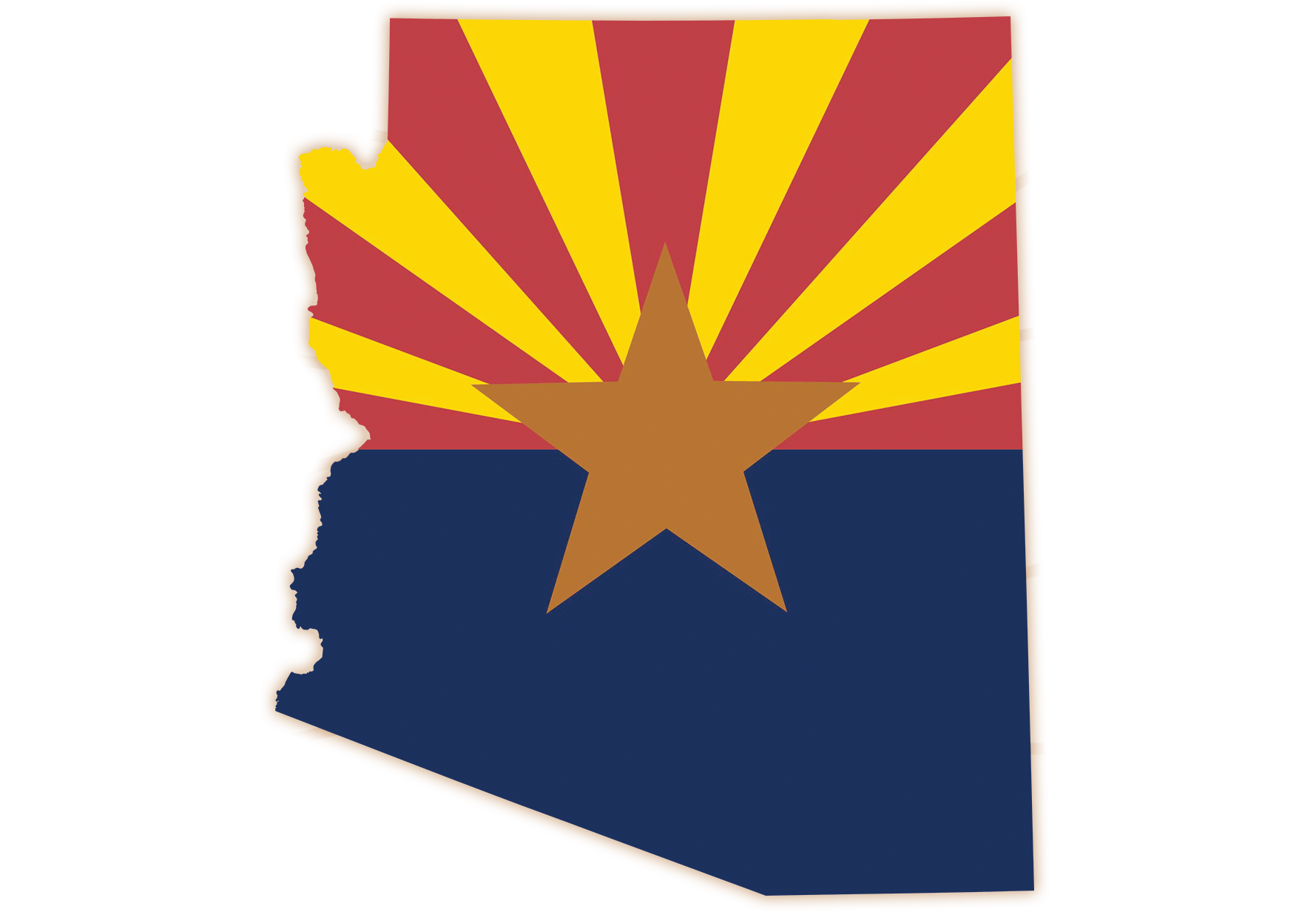 Phönix Arizona-Flaggege PNG-Bilder transparenter Hintergrund | PNG Play