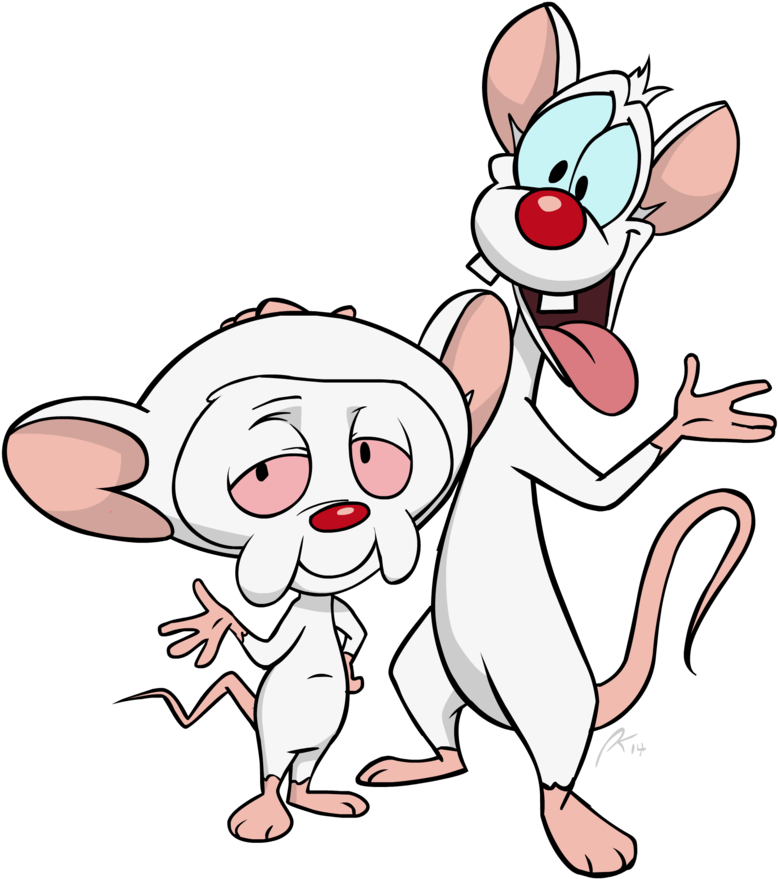 Pinky And The Brain Background PNG Image