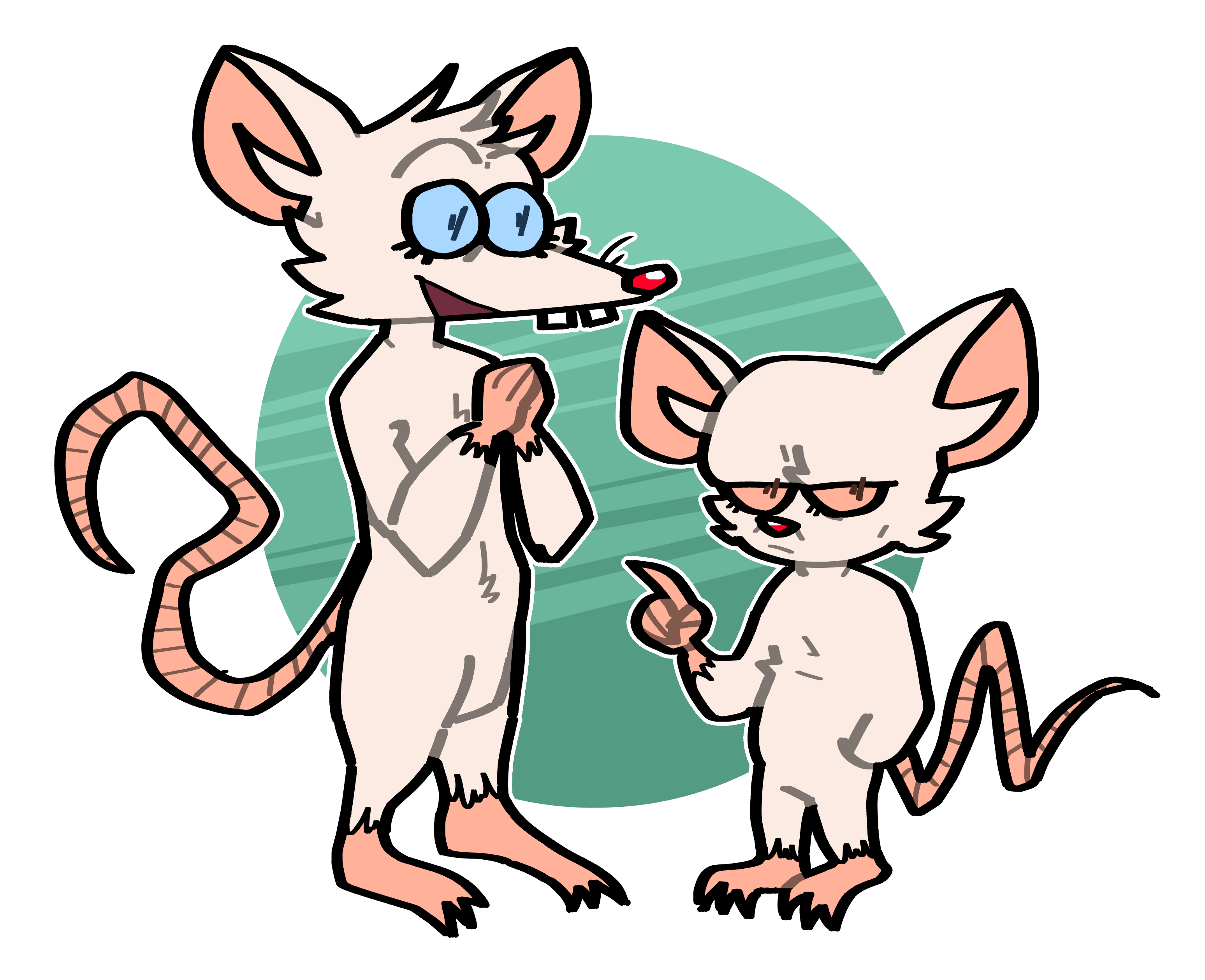 Pinky And The Brain Transparent Background
