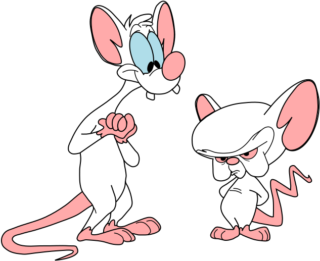 Pinky And The Brain Transparent Image